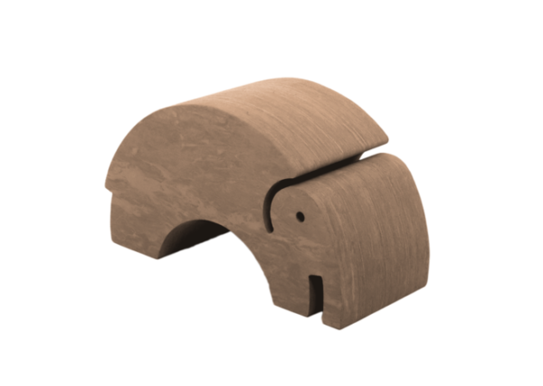 bObles | bObles Elefant S - Natur Mud