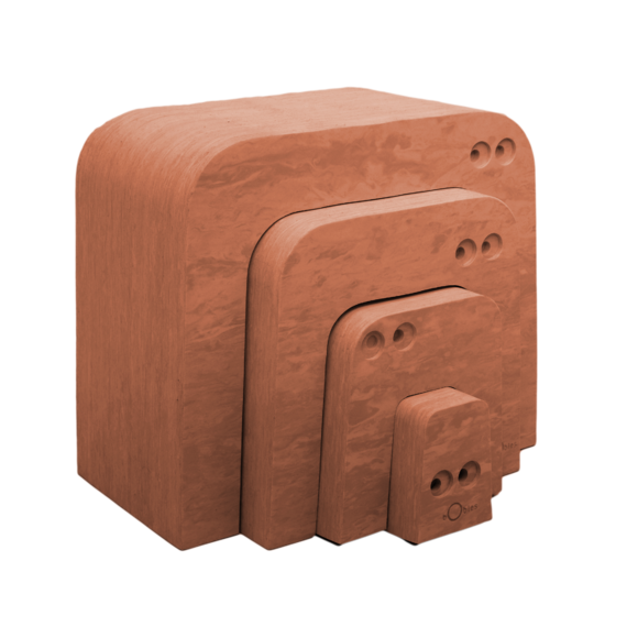 bObles | bObles Myresluger Natur Terracotta
