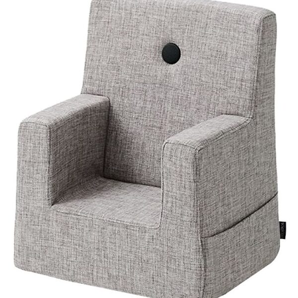 by KlipKlap Lænestol - Kids Chair - 43x43x50 cm - Multi Grey/Gre