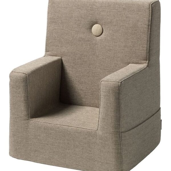 by KlipKlap Lænestol - Kids Chair - 43x43x50 cm - Sand/Sand