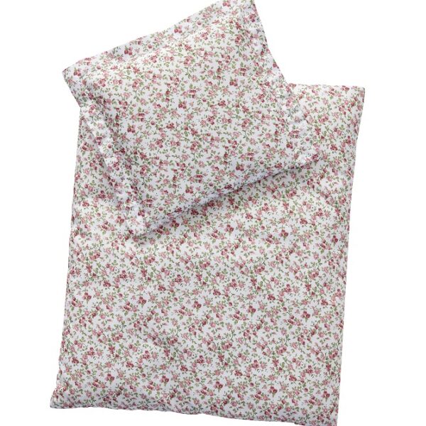 byASTRUP | Dukke tilbehør - Dyne- & pudesæt 50 cm. Rose/Pink
