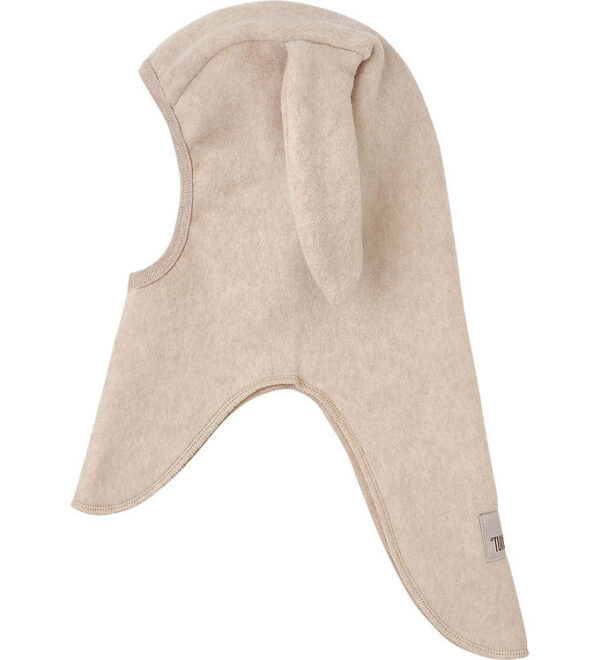 huttelihut Elefanthue - 1-lags - Fleece - Camel Melange m. Ører huttelihut Elefanthue - 1-lags - Fleece - Camel Melange m. Ører