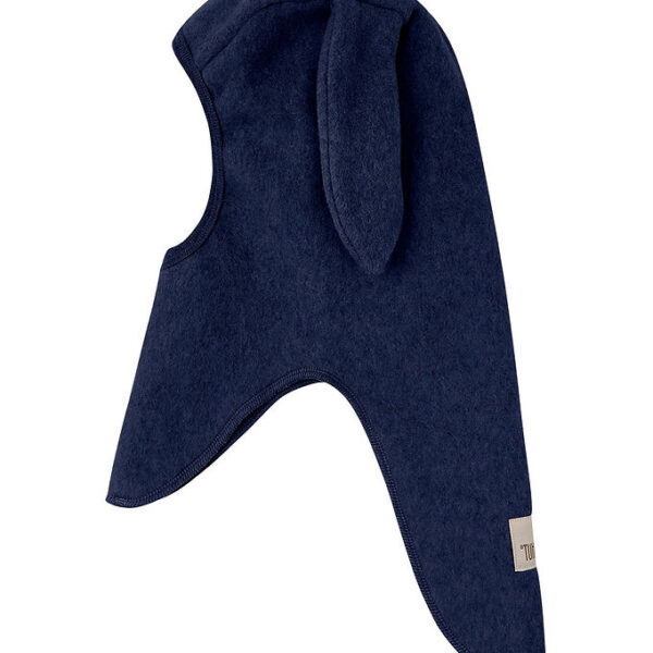 huttelihut Elefanthue - 1-lags - Fleece - Navy Blazer m. Ører