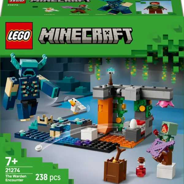 21274 LEGO Minecraft Warden-mødet 21274 LEGO Minecraft Warden-mødet