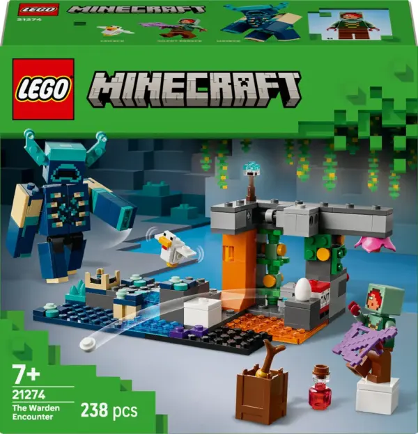 21274 LEGO Minecraft Warden-mødet