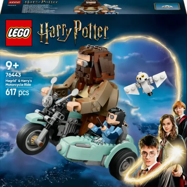 76443 LEGO Harry Potter Hagrid og Harrys motorcykeltur 76443 LEGO Harry Potter Hagrid og Harrys motorcykeltur