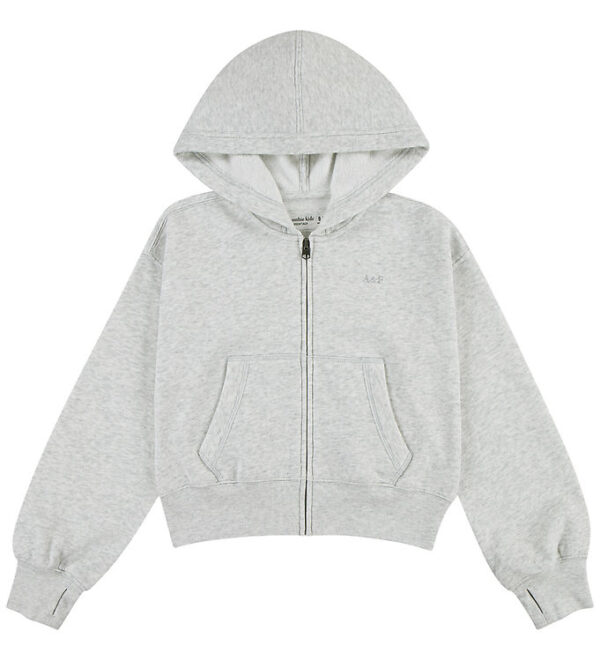 Abercrombie & Fitch Cardigan - Lysegråmeleret