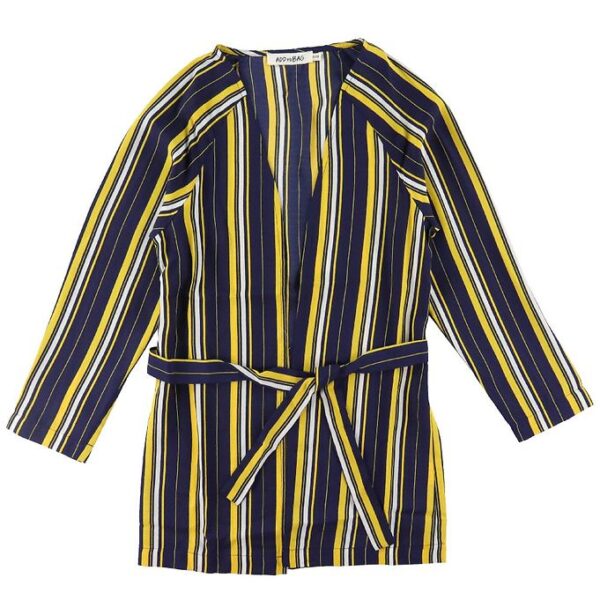 Add to Bag Cardigan - Gul/Navy