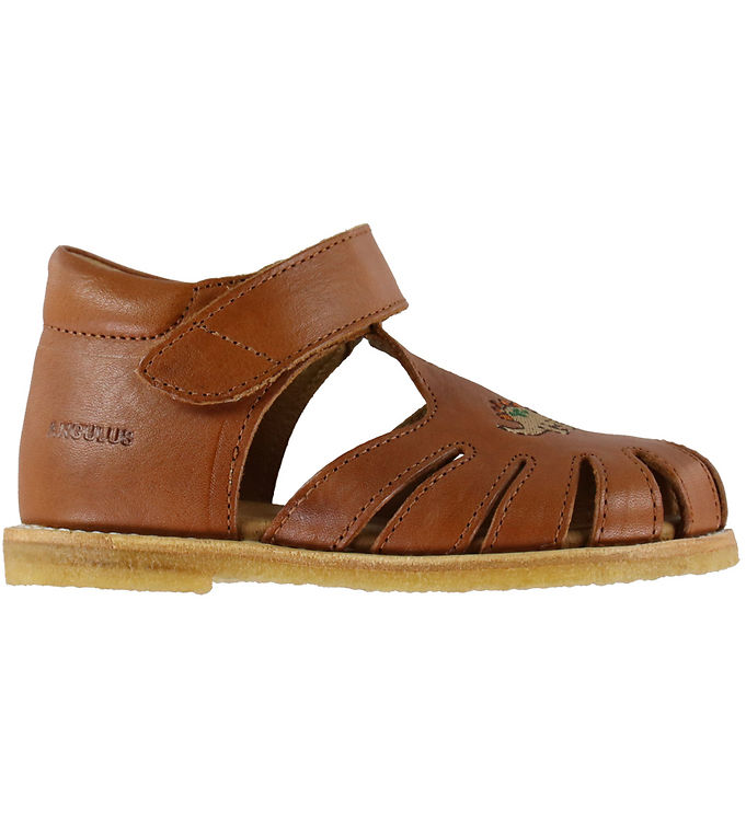 Angulus Sandaler - Dinosaur - Cognac Angulus Sandaler - Dinosaur - Cognac
