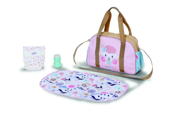 BABY born Pusletaske Blomstret BABY born Pusletaske Blomstret