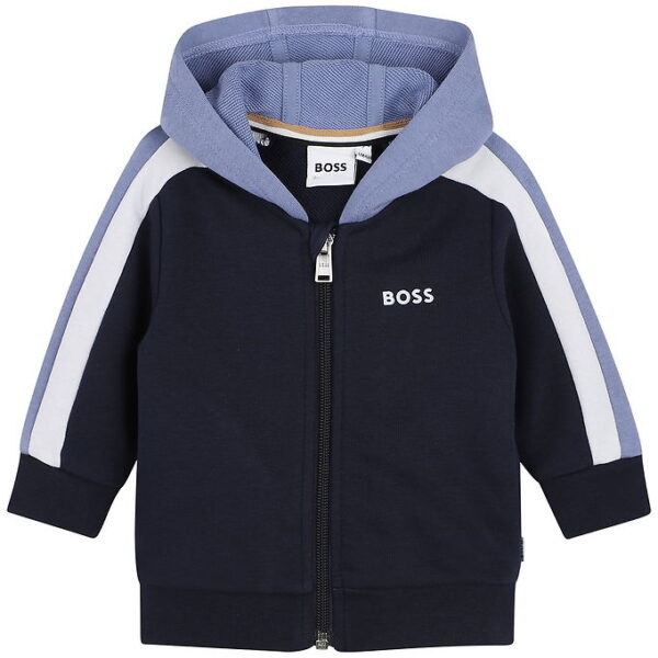 BOSS Cardigan - Navy/Lyseblå
