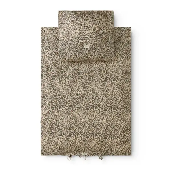 Baby Sengetøj Brown Leo 70 x 100 cm