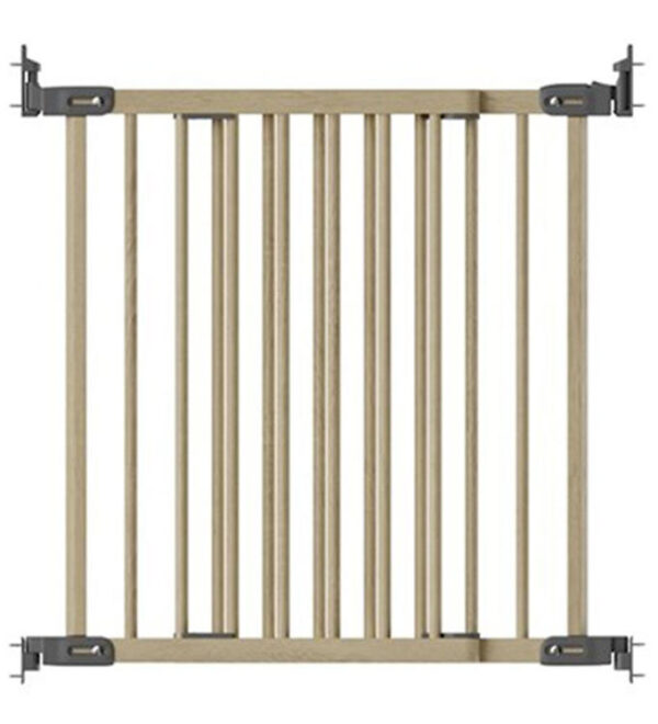 BabyDan Sikkerhedsgitter - Flexi Fit Wood Deluxe - Nature BabyDan Sikkerhedsgitter - Flexi Fit Wood Deluxe - Nature