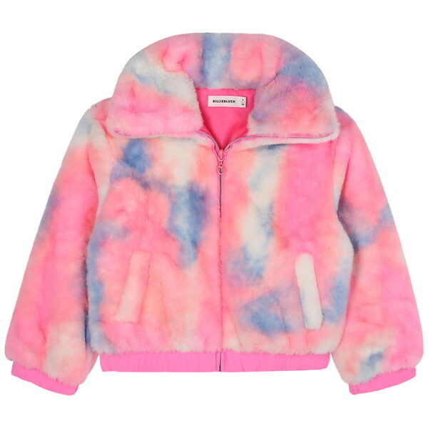 Billieblush Jakke - Imiteret Pels - Pink