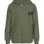 Calvin Klein Cardigan - Badge - Thyme Green