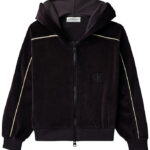 Calvin Klein Cardigan - Velour - Sort