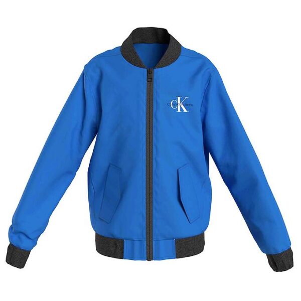 Calvin Klein Jakke - Essential Bomber - Corrib River Blue