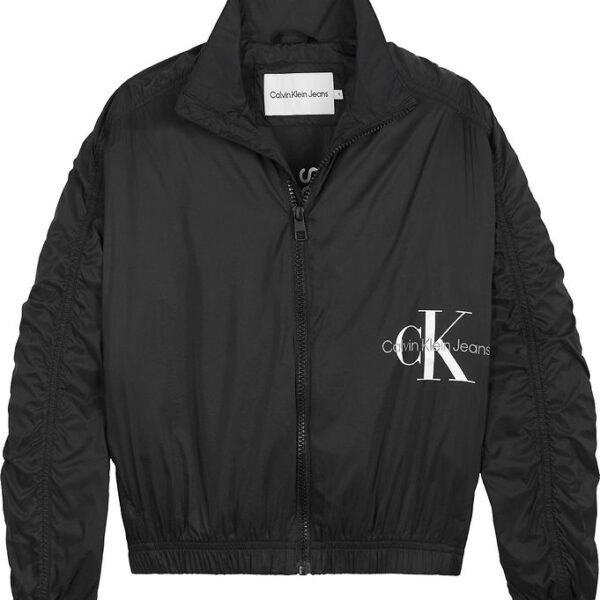 Calvin Klein Jakke - Monogram Off Placed - CK Black