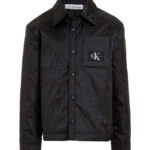 Calvin Klein Jakke - Sort m. Logoer