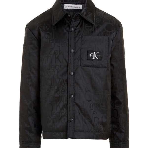 Calvin Klein Jakke - Sort m. Logoer