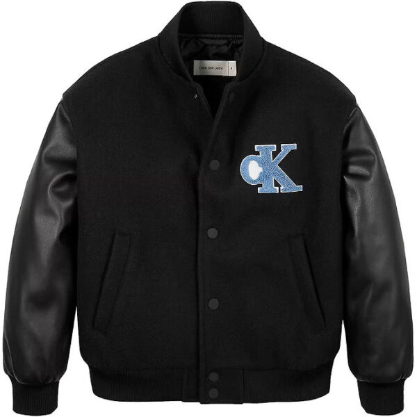 Calvin Klein Jakke - Varsity - Ck Black