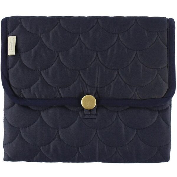 Cam Cam Pusleunderlag - Quilted - 70x44 cm - Navy