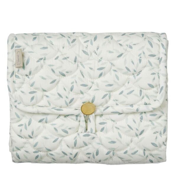Cam Cam Pusleunderlag - Quilted - Green Leaves Cam Cam Pusleunderlag - Quilted - Green Leaves