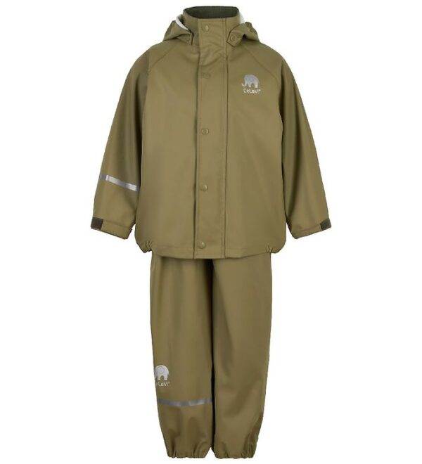CeLaVi Regntøj - PU - Khaki