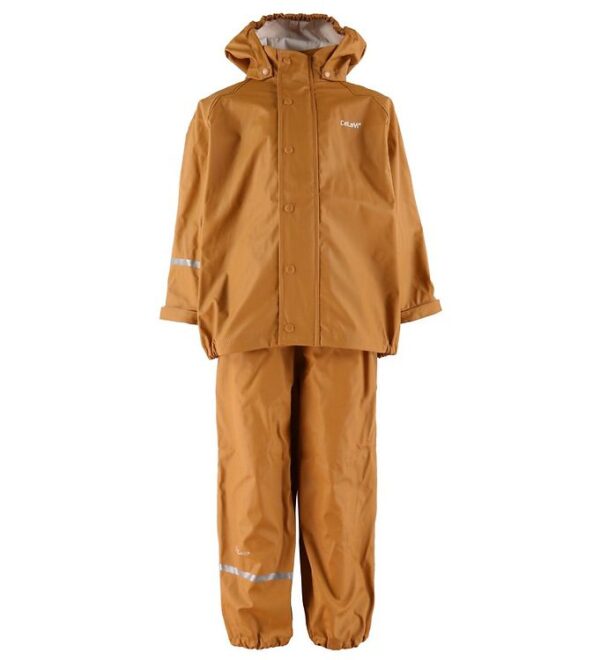 CeLaVi Regntøj m. Seler - PU - Buckthorn Brown