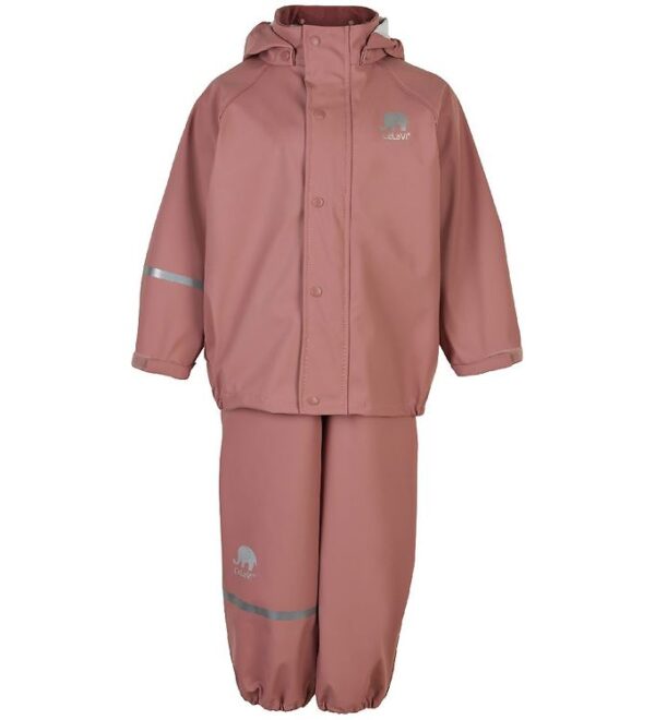 CeLaVi Regntøj m. Seler - PU - Burlwood