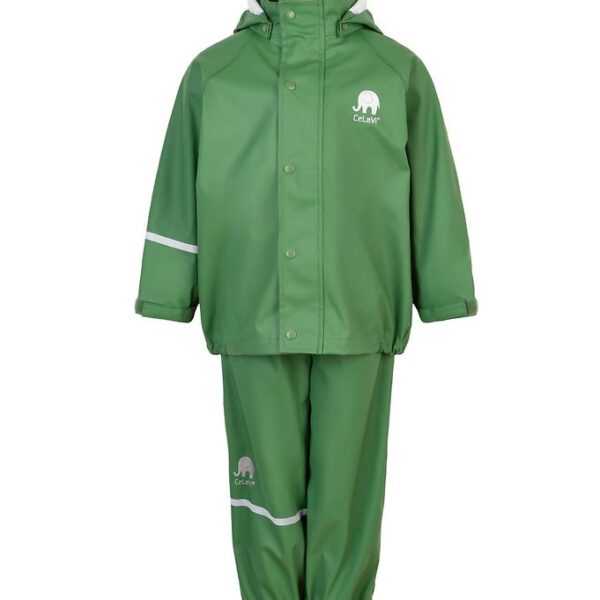 CeLaVi Regntøj m. Seler - PU - Elm Green