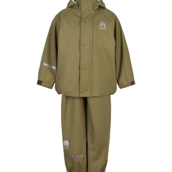 CeLaVi Regntøj m. Seler - PU - Khaki CeLaVi Regntøj m. Seler - PU - Khaki
