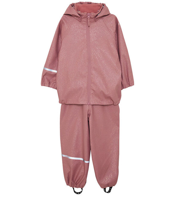 CeLaVi Regntøj m. Seler - PU - Nostalgia Rose m. Glitter CeLaVi Regntøj m. Seler - PU - Nostalgia Rose m. Glitter