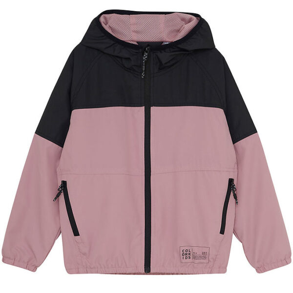 Color Kids Jakke - Jr. Windbreaker - Woodrose