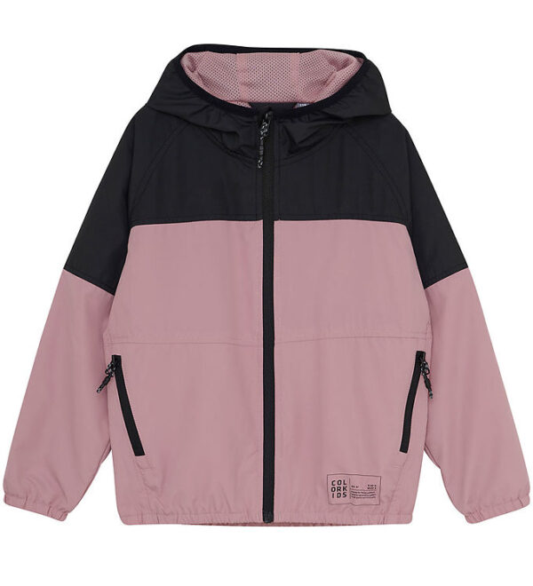 Color Kids Jakke - Jr. Windbreaker - Woodrose