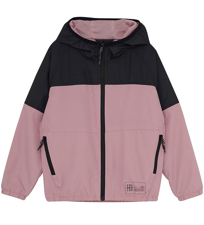 Color Kids Jakke - Jr. Windbreaker - Woodrose