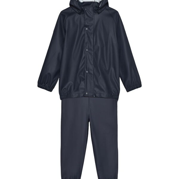 Color Kids Regntøj m. Seler - PU - Ebony