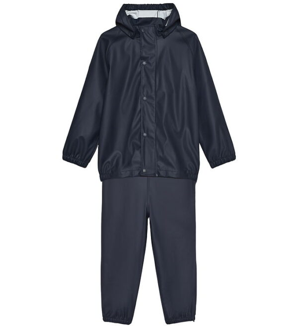 Color Kids Regntøj m. Seler - PU - Ebony