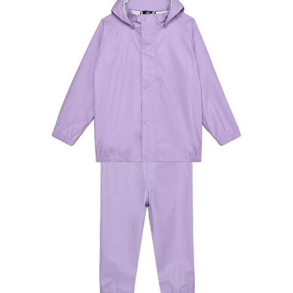 Color Kids Regntøj m. Seler - PU - Purple Rose