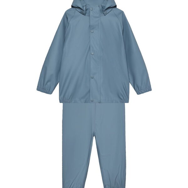 Color Kids Regntøj m. Seler - PU - Windward Blue