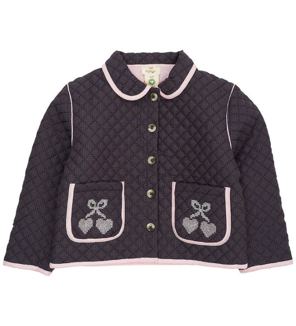 Copenhagen Colors Jakke - Quiltet - Brown/Blue Check