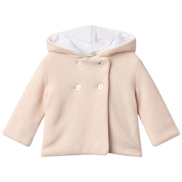 Copenhagen Colors Jakke - Strik - Soft Pink/Cream