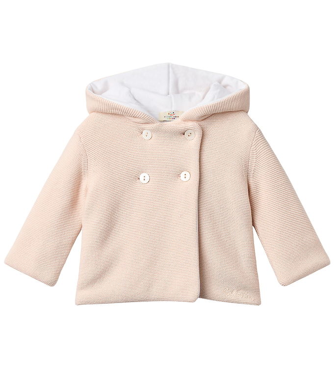 Copenhagen Colors Jakke - Strik - Soft Pink/Cream