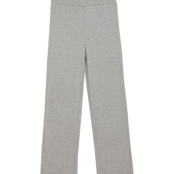 Creamie Bukser - Rib - Light Grey Melange