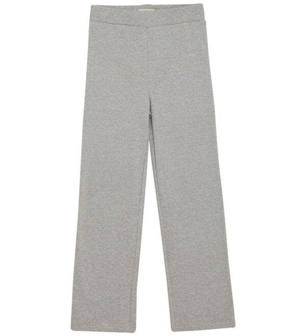 Creamie Bukser - Rib - Light Grey Melange