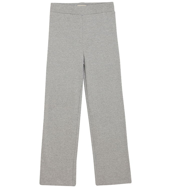 Creamie Bukser - Rib - Light Grey Melange