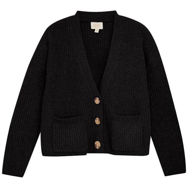 Creamie Cardigan - Strik - Sort