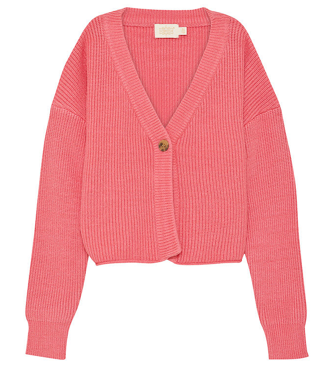 Creamie Cardigan - Strik/Rib - Confetti