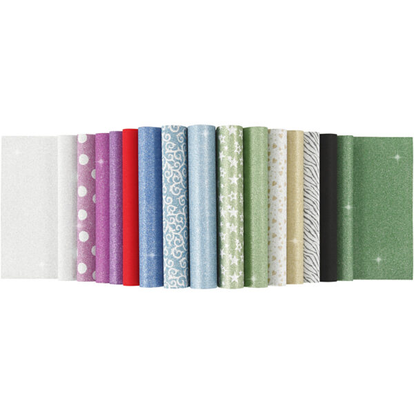 Creativ Company | Glitterpapir A4, 30 ark