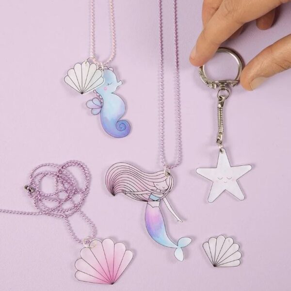 Creativ Company | Krympeplast m. motiver - Havfrue, 4 ark Creativ Company | Krympeplast m. motiver - Havfrue, 4 ark